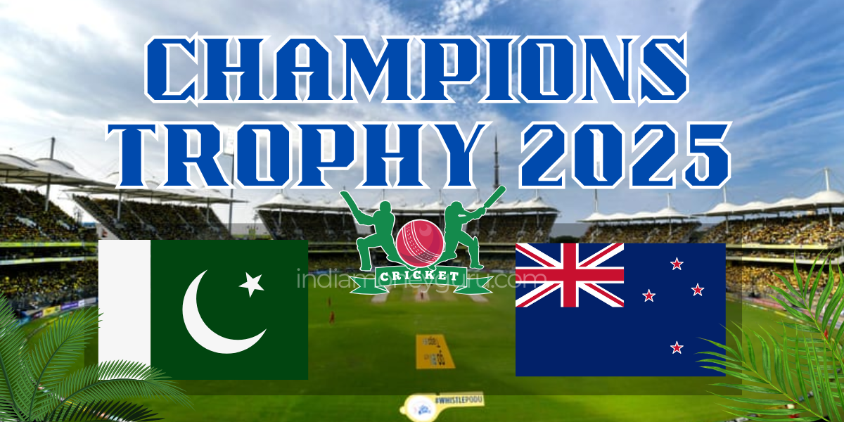 ICC Champions Trophy 2025: Pakistan vs New Zealand