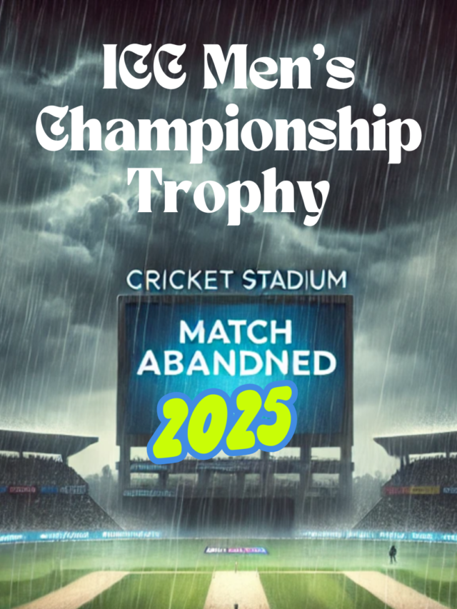 Pakistan vs. Bangladesh Abandoned – Rain Wins the Day!