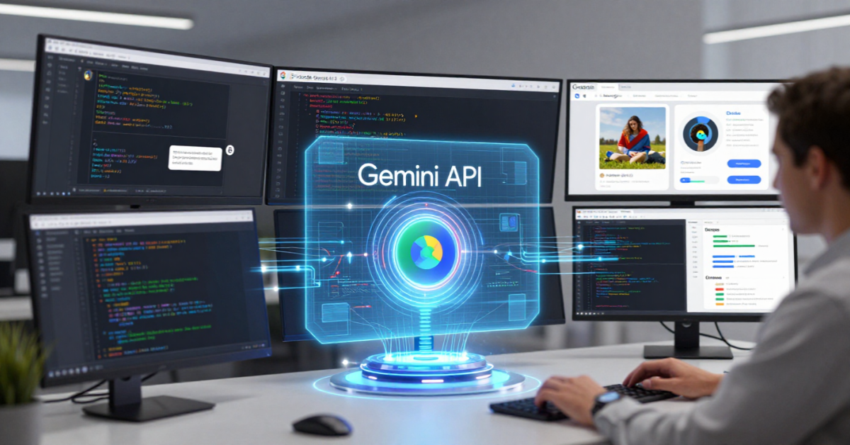 Gemini API developer dashboard for building AI applications in 2026