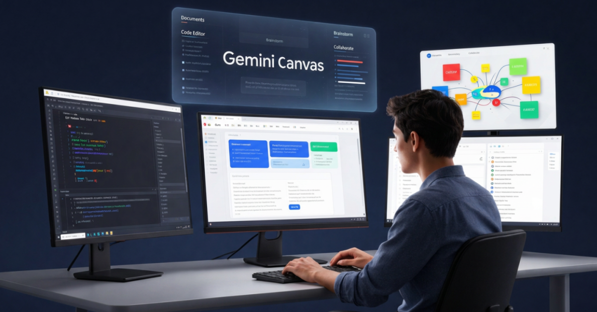 Gemini Canvas: Complete Guide to Google's AI Workspace in 2026 1 Gemini Canvas: Complete Guide to Google’s AI Workspace in 2026